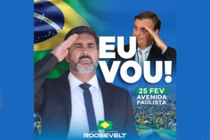 Deputado Roosevelt confirma presença em ato de Bolsonaro na Av. Paulista